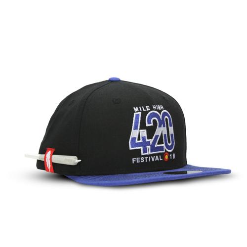 420 Mile high weed hat with joint holder
